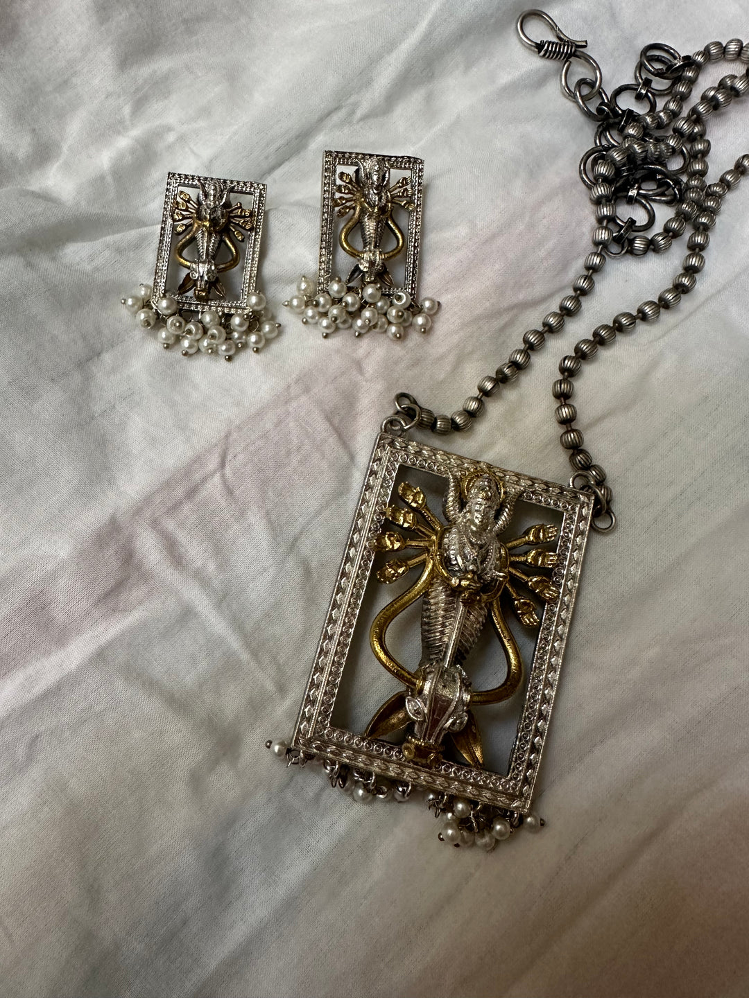 Goddess Durga 144 necklace set