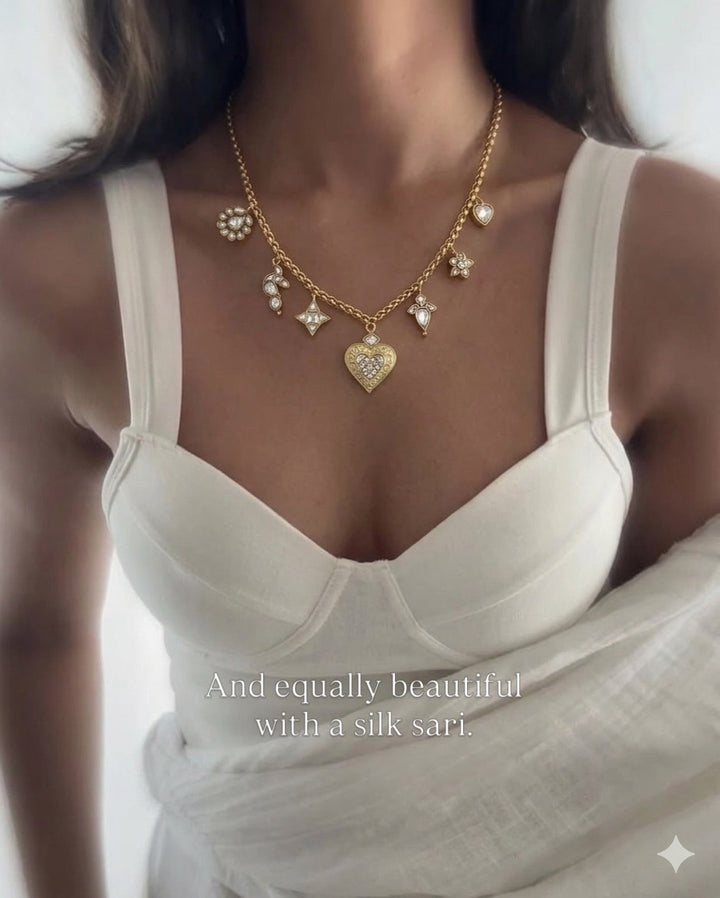 Heart spirit tribe necklace