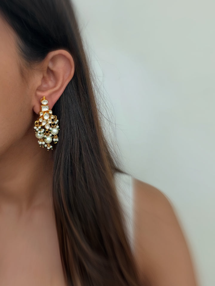 Gita jadau earrings