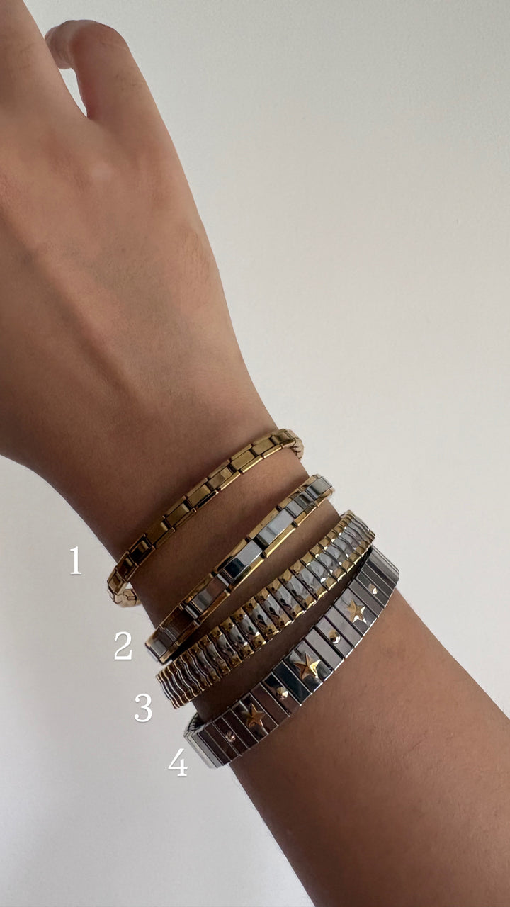 Watch stack bracelet