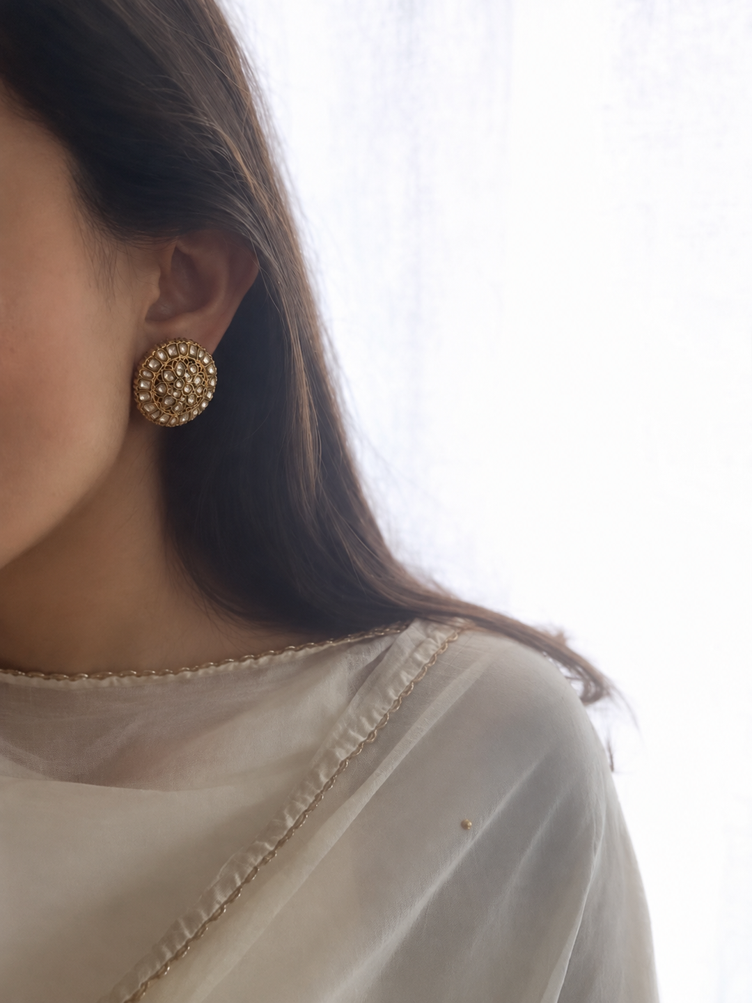 Dhana stud earrings