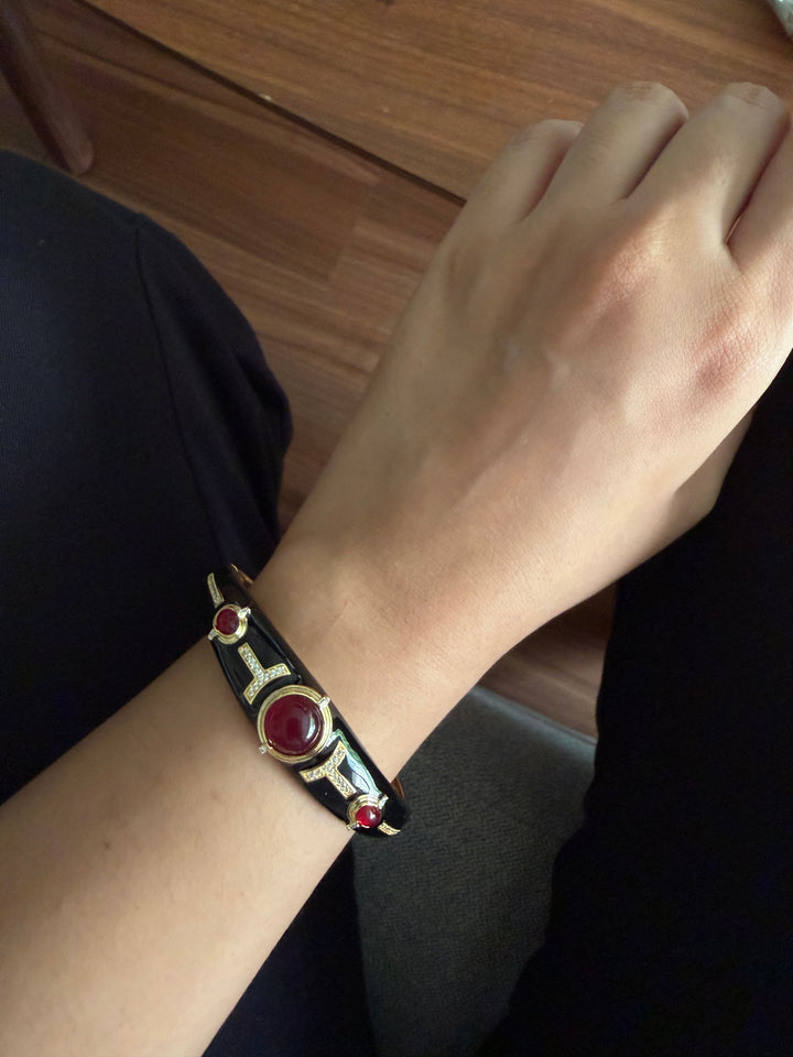 Riviera red bracelet