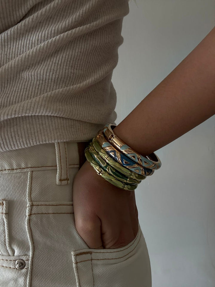 Faro enamel bracelet