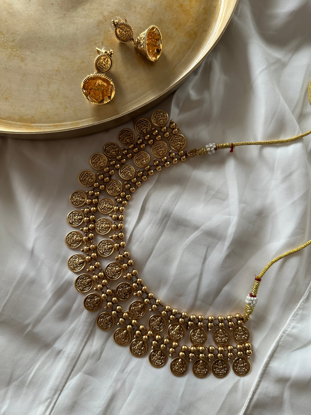 Sona coin necklace set