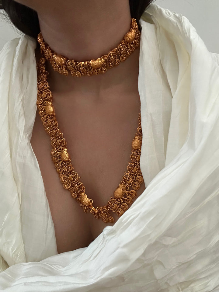 Haathi copper necklace