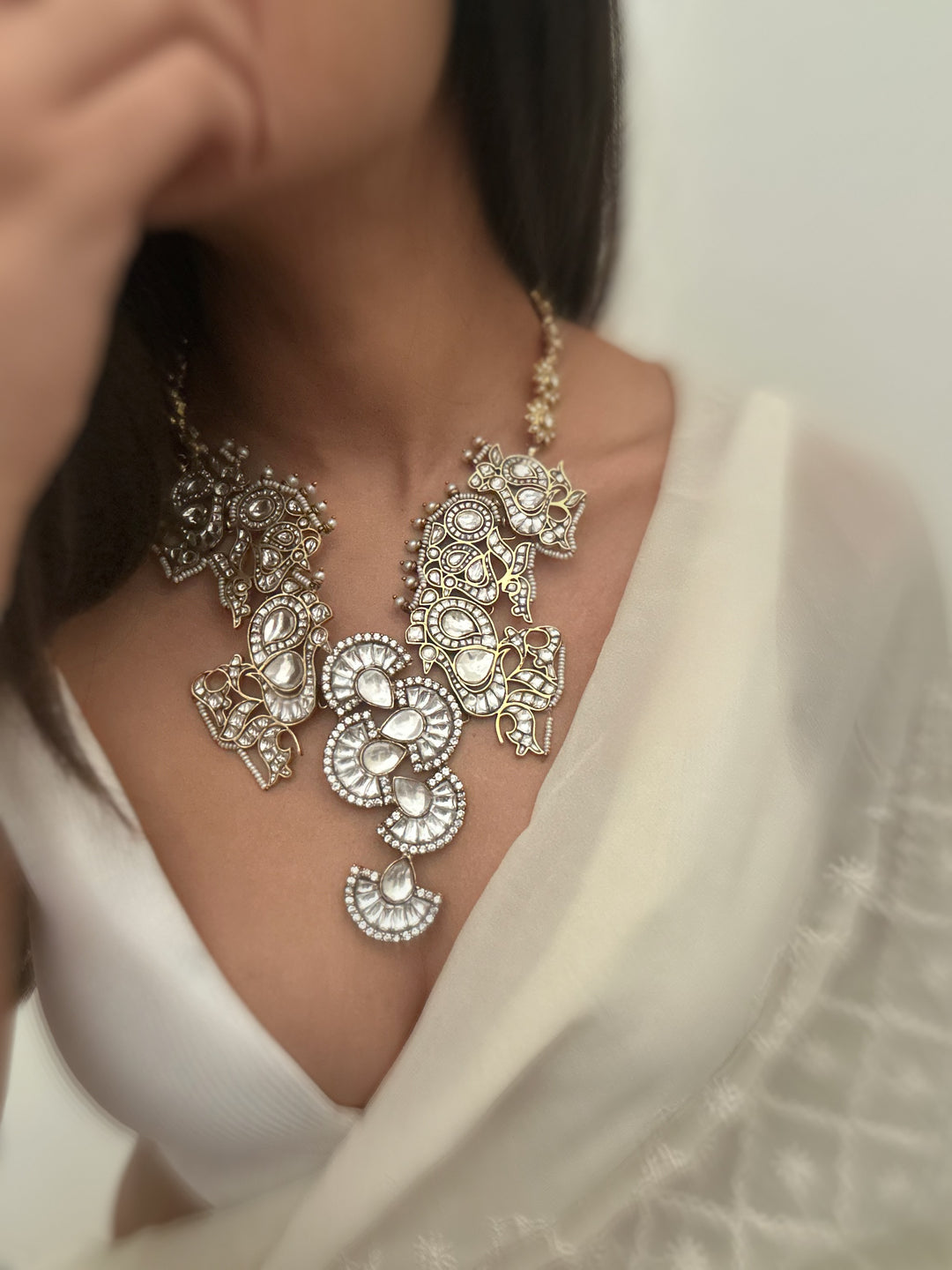 Peacock bridal archive Necklace