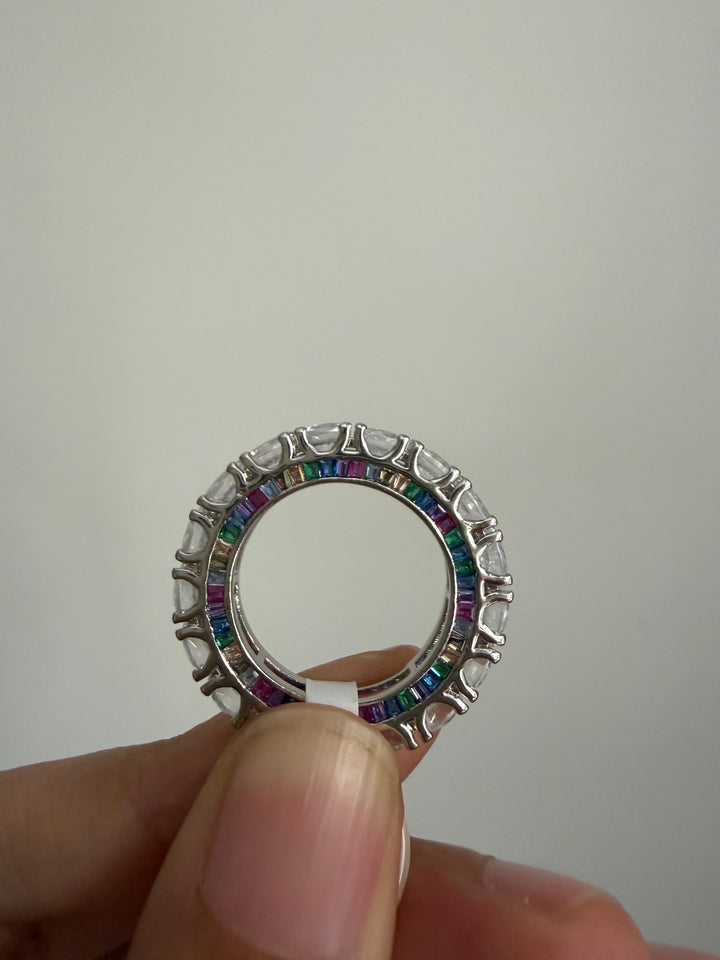 Diamond band ring