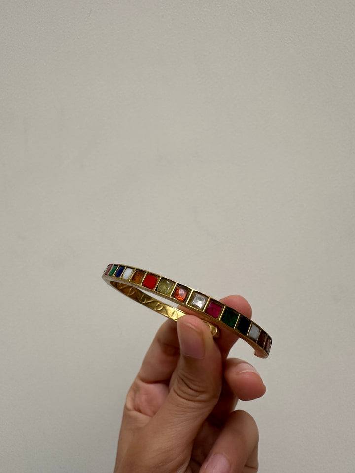 Navratan classic stackable bracelet