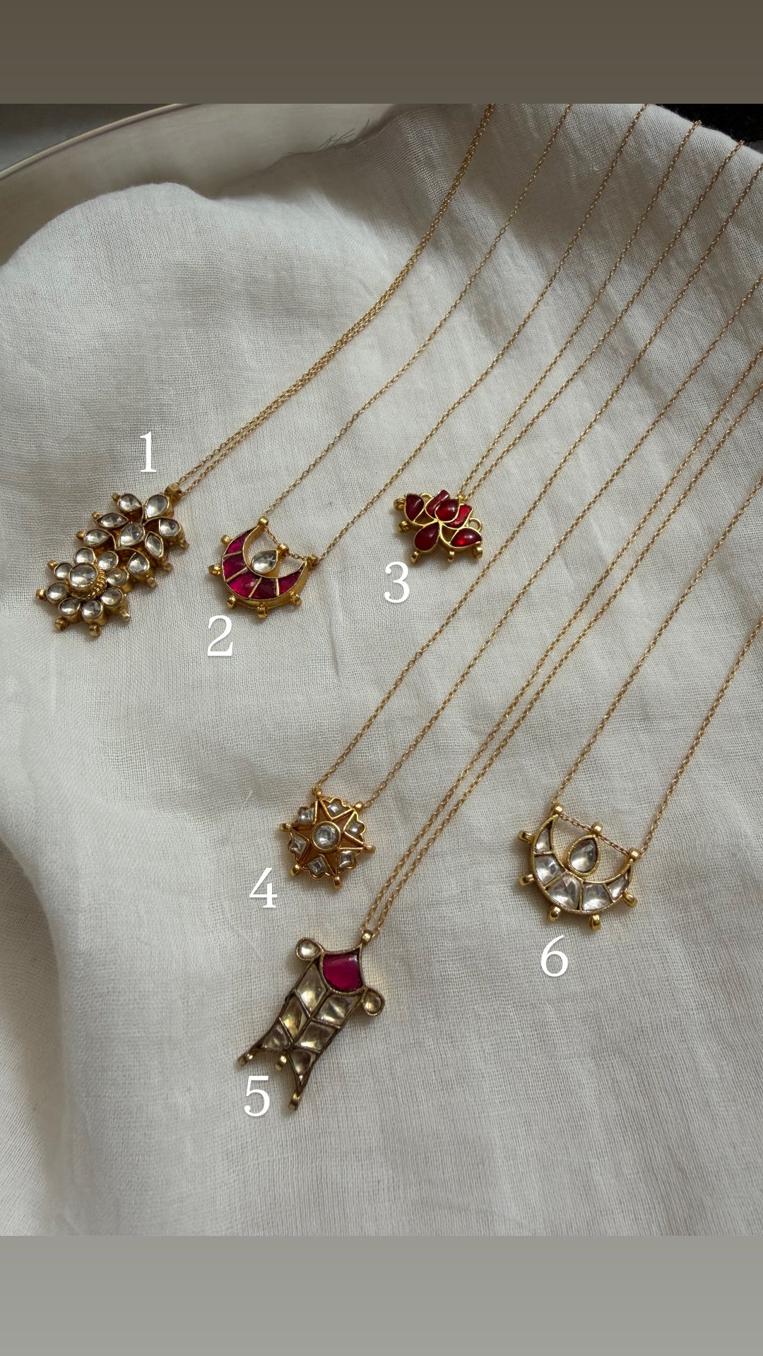 Jadau payal necklace