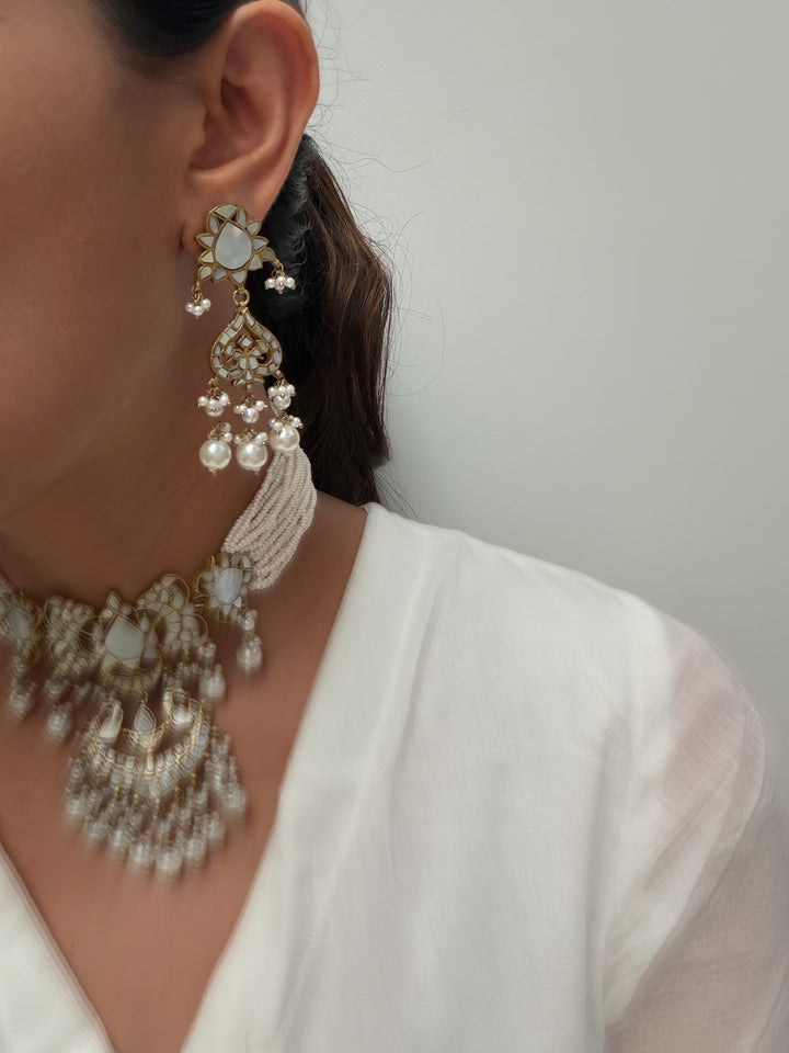 Maina mop necklace set