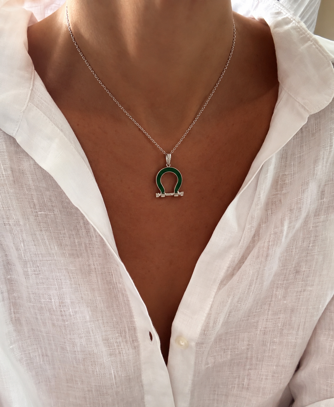 Horse shoe necklace