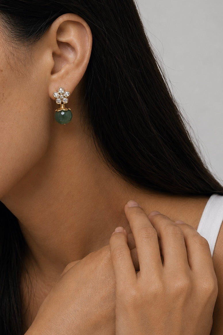 Zaria drop earrings