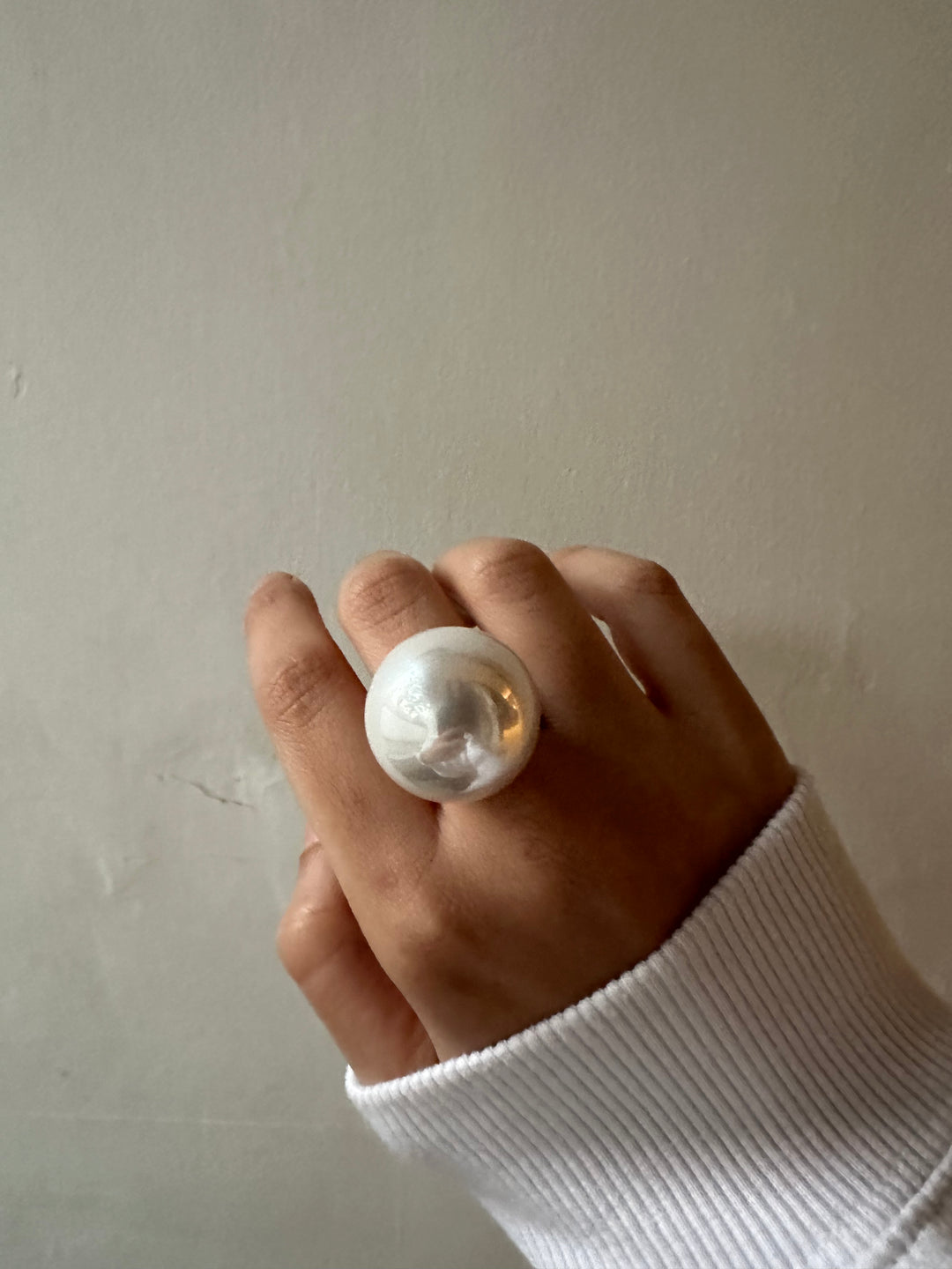 Pearl Globe Ring