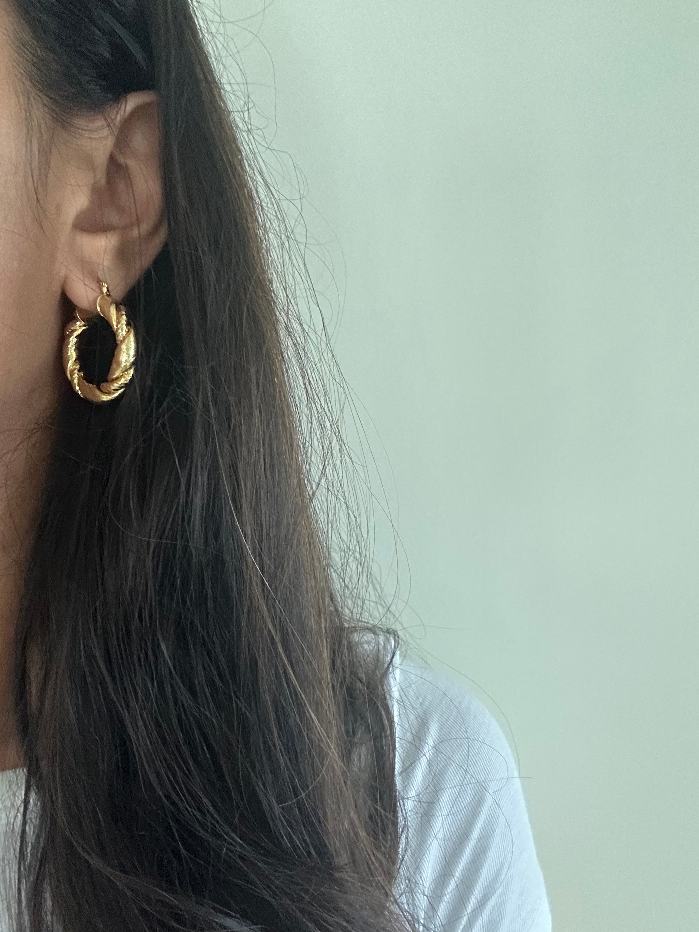 Spag Hoop Earrings – Dhora India