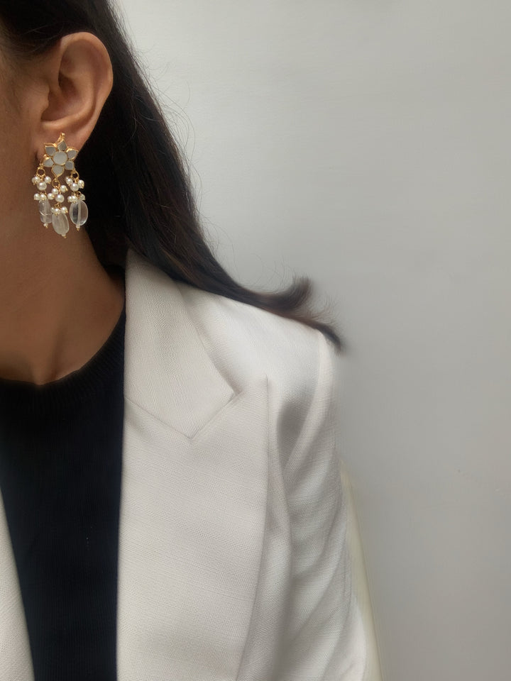 Milky Mopa Earrings