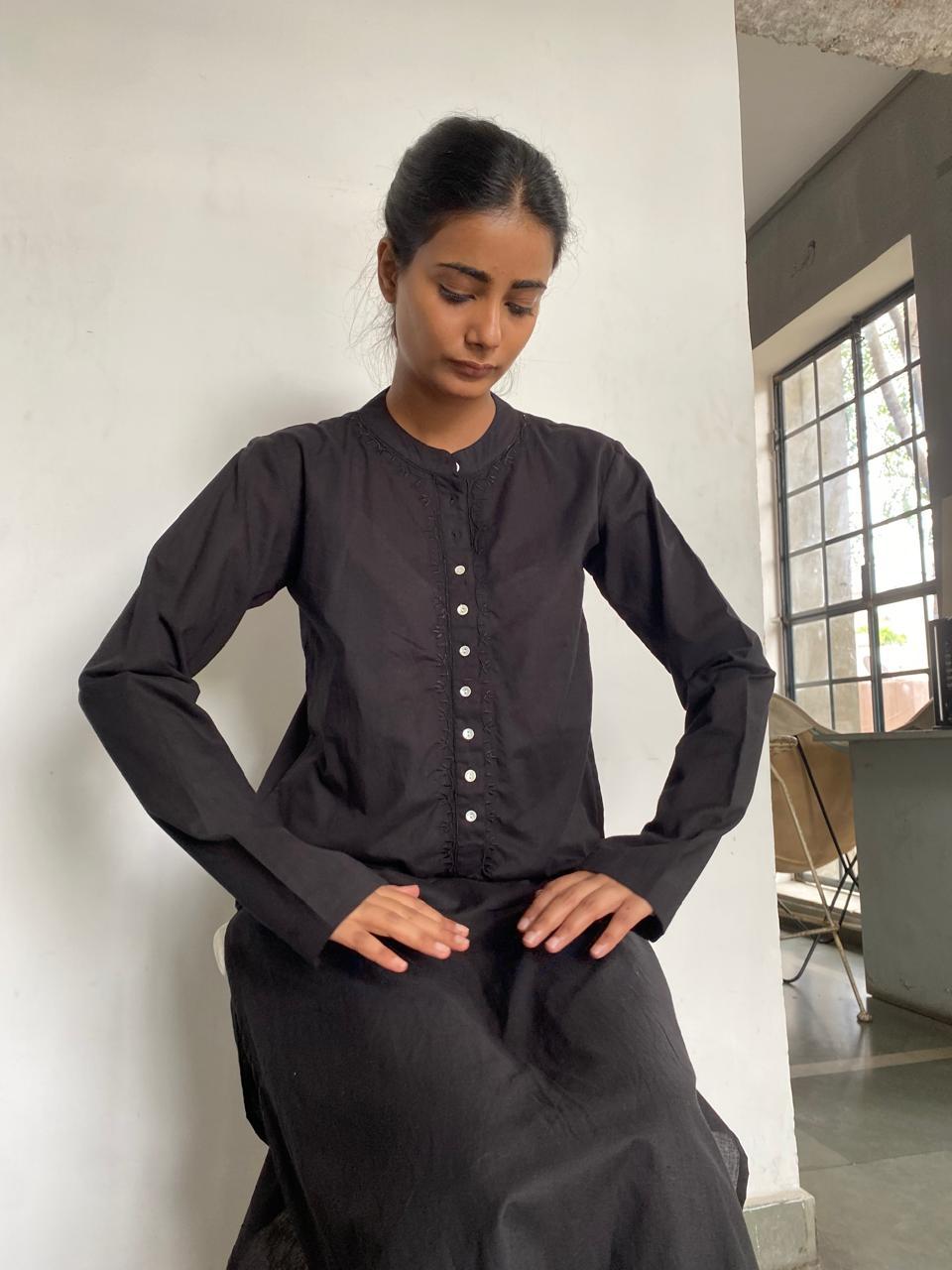 Gaya Kurta - Black