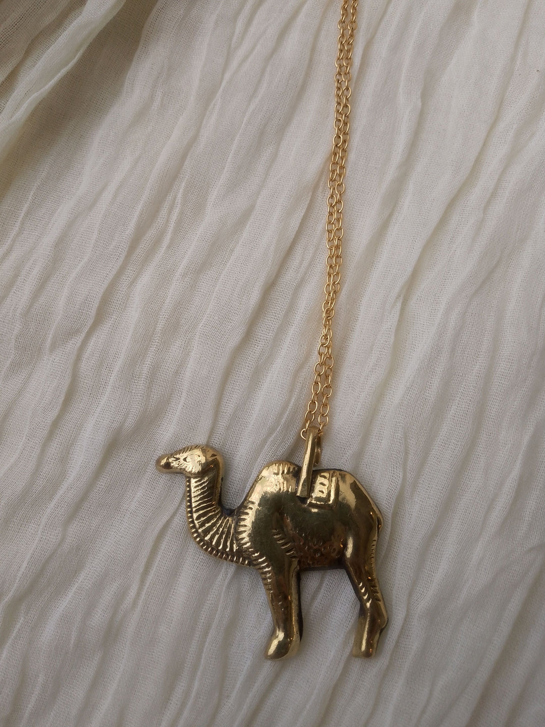 Two Tone Camel necklace