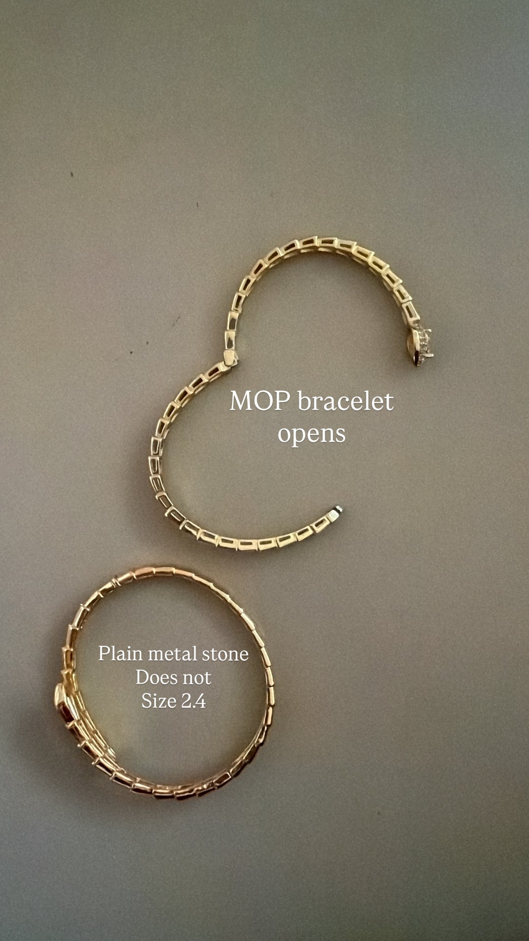 Snake scale bracelet