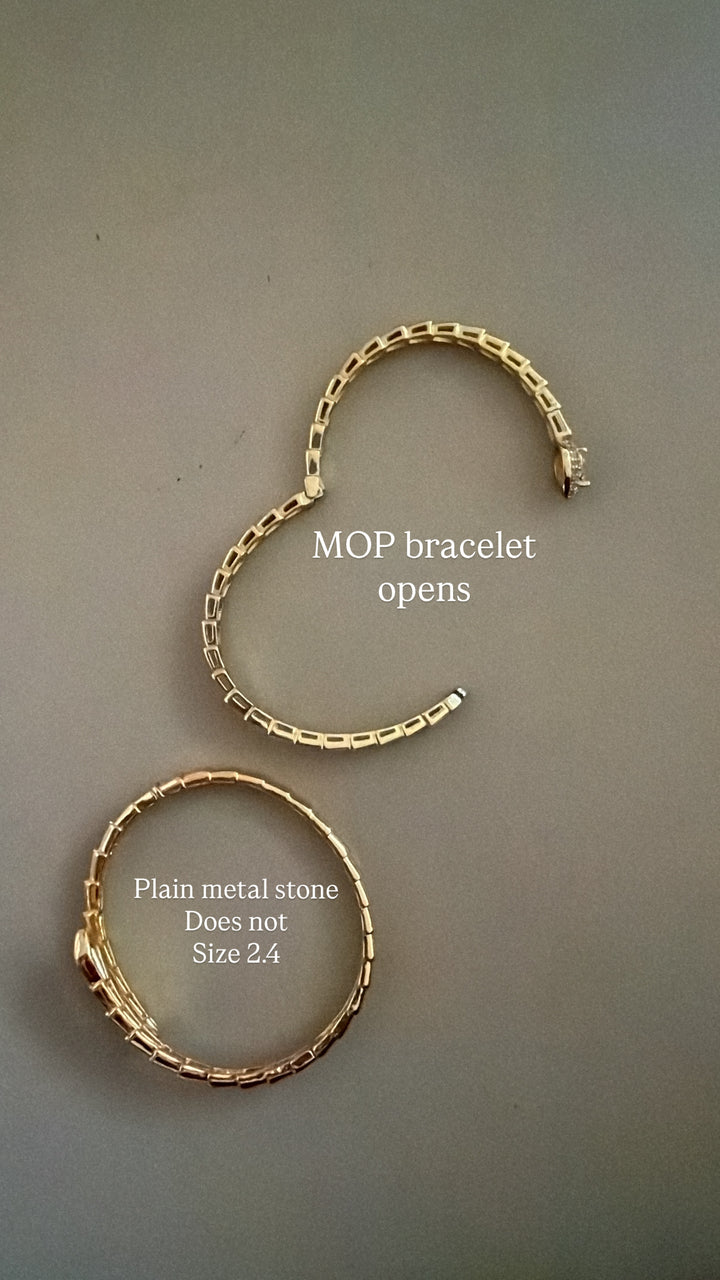 Snake scale bracelet