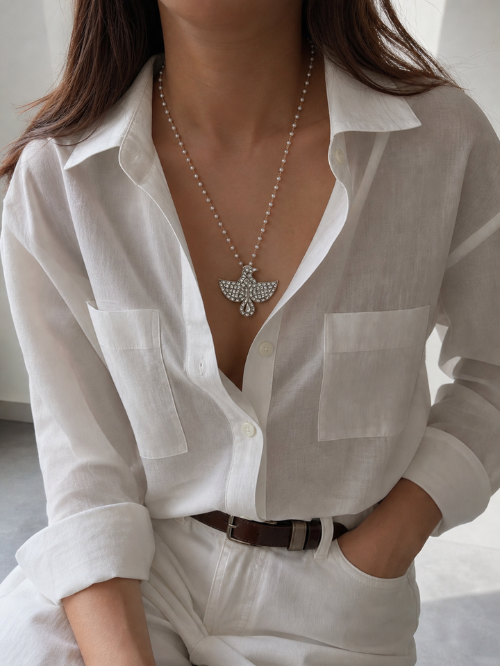 Jaisal eagle necklace