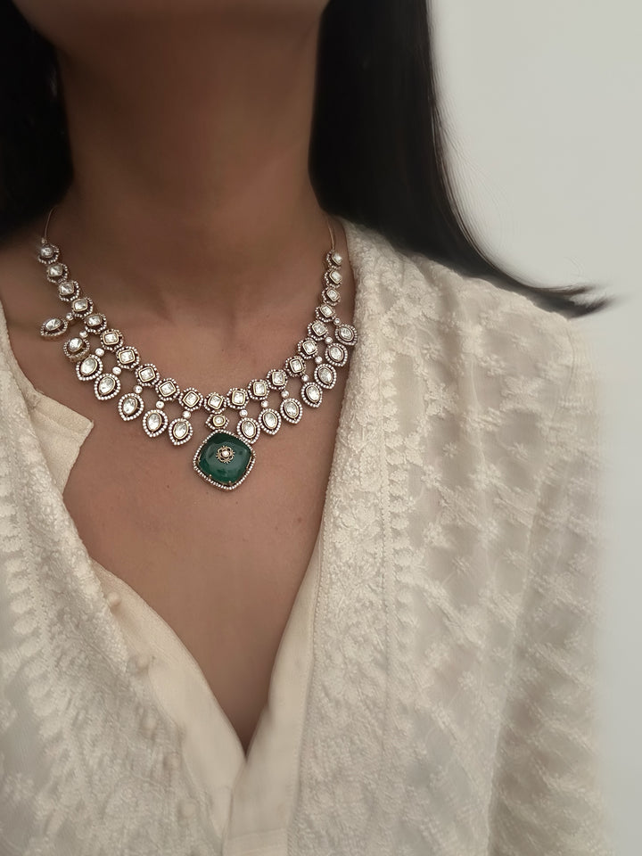 Khushboo Green Necklace