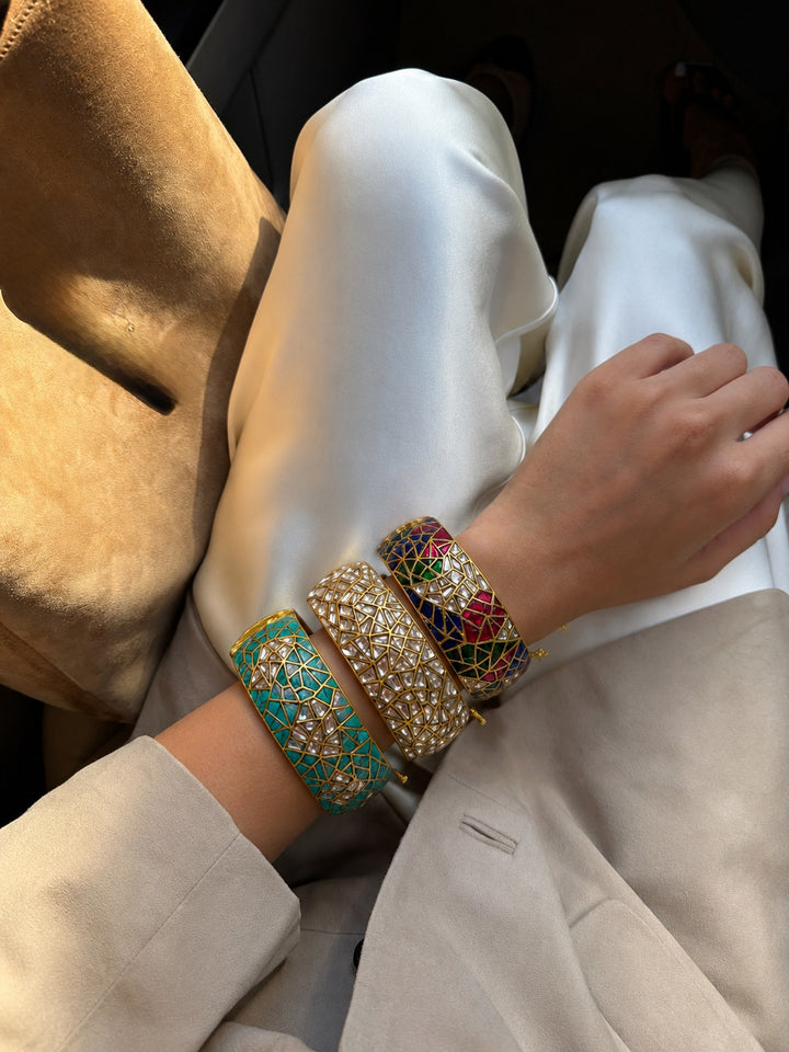 Sheesh mahal bangle bracelet
