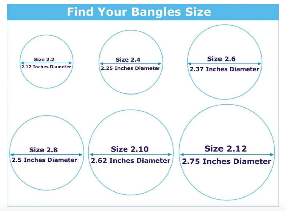 Sheesh mahal bangle bracelet