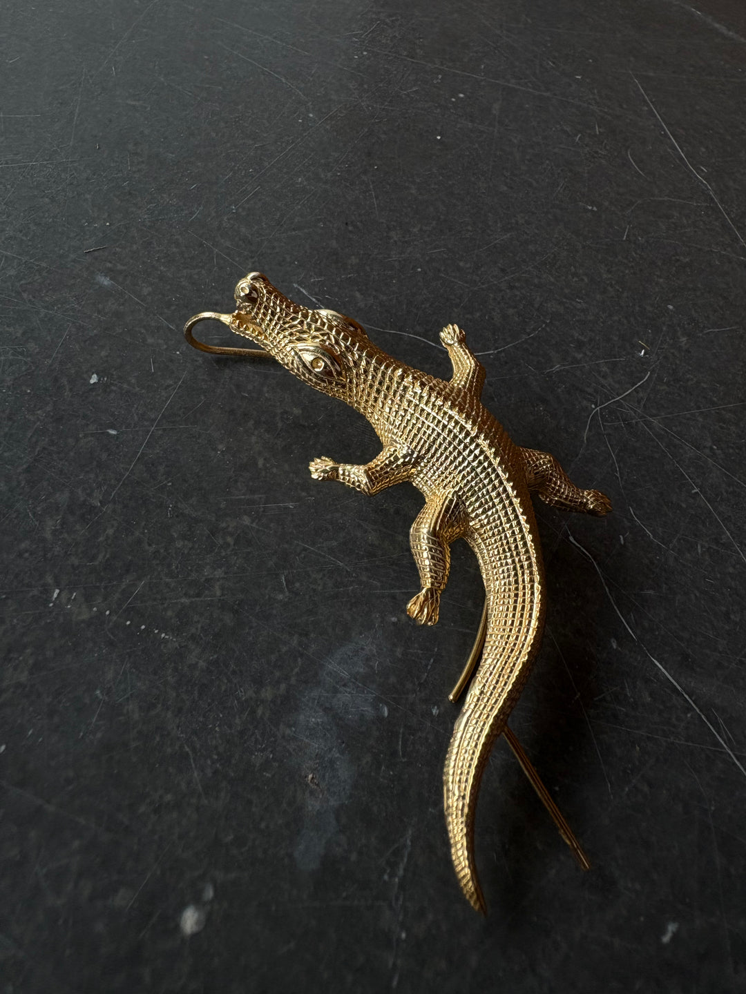 Alligator Cuff Earring
