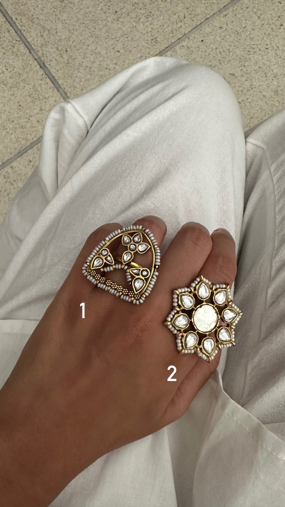 Vintage culture ring