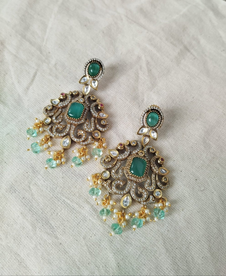 Peacocks Charm Earrings