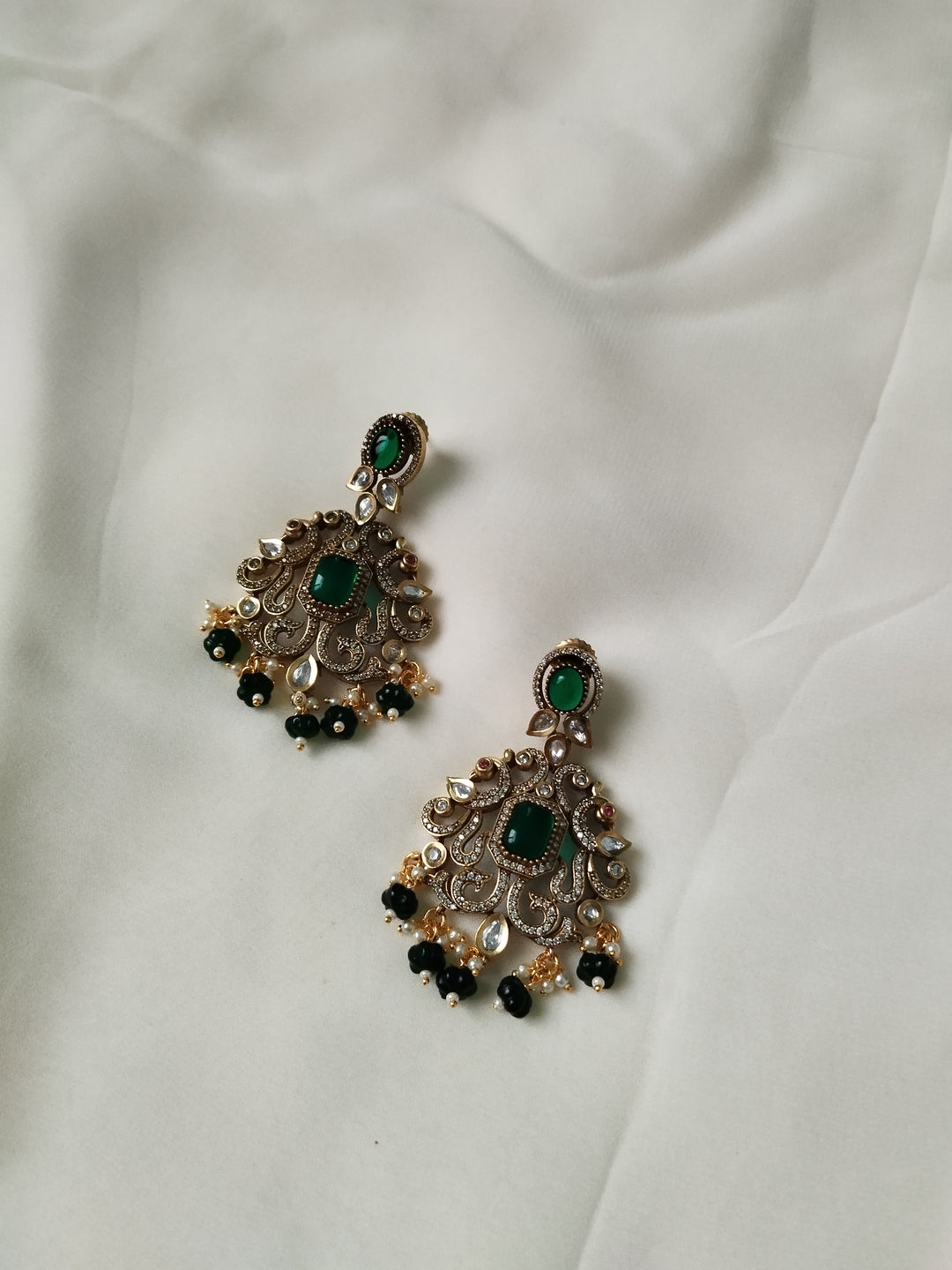 Peacocks Charm Earrings