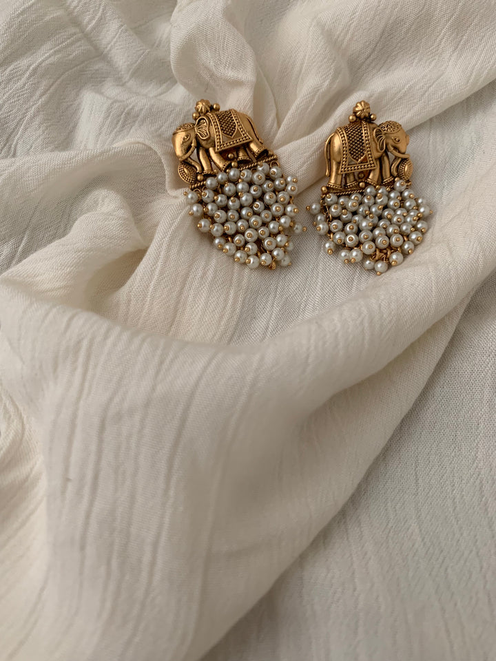 Gaurvi Pearl Earrings