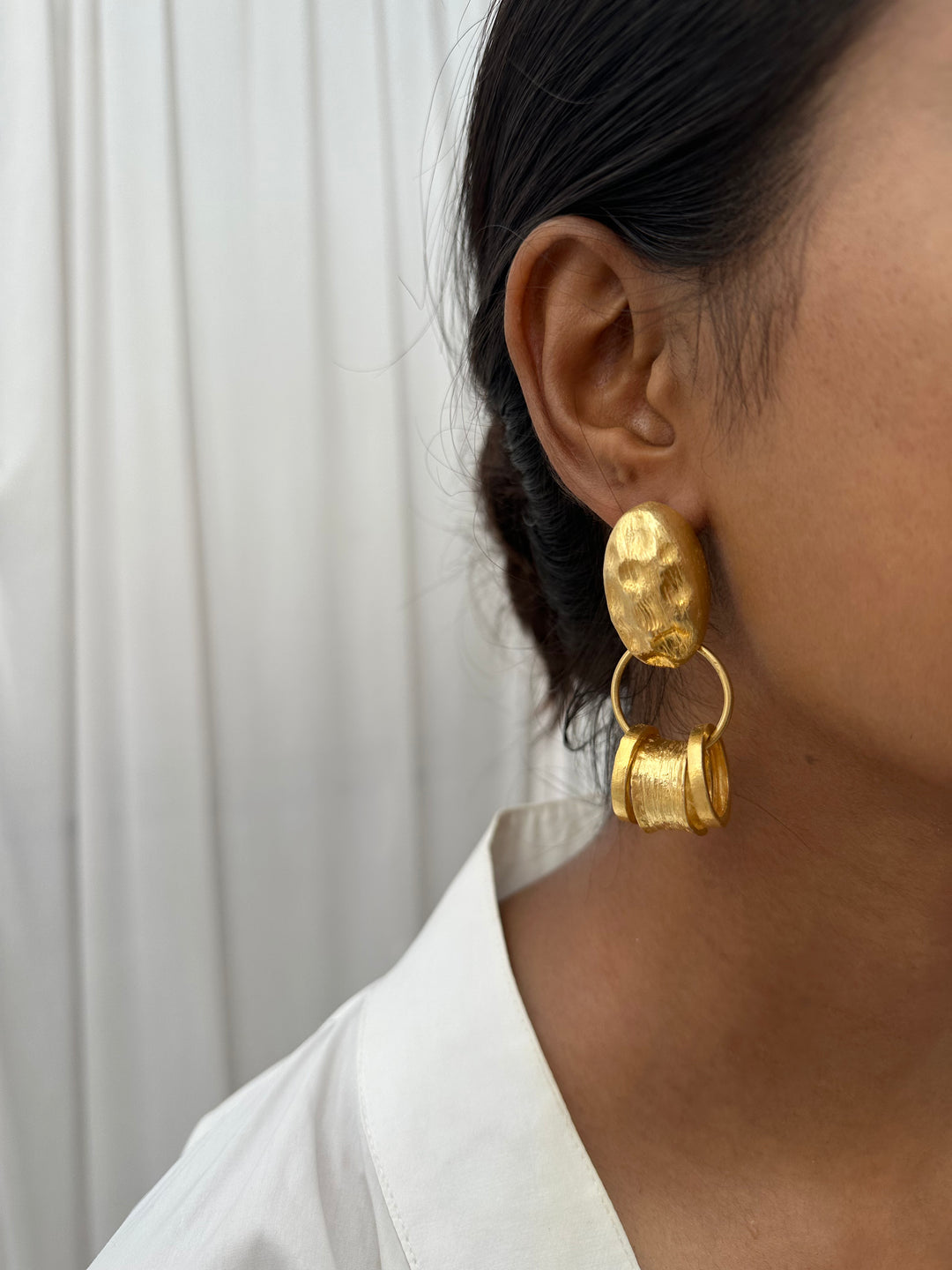 Ring Edge Earrings