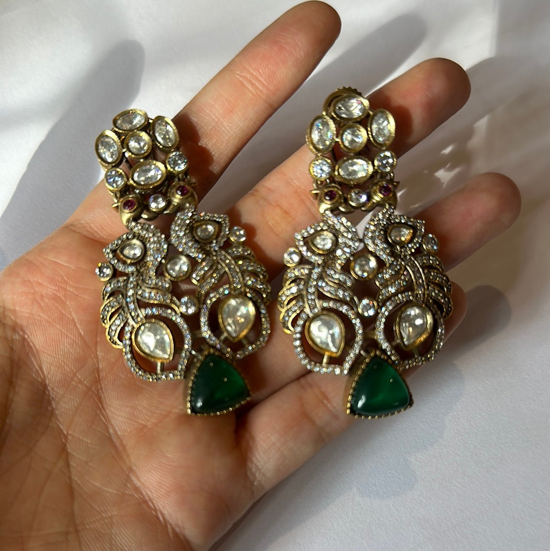 Peacock Dance Earrings