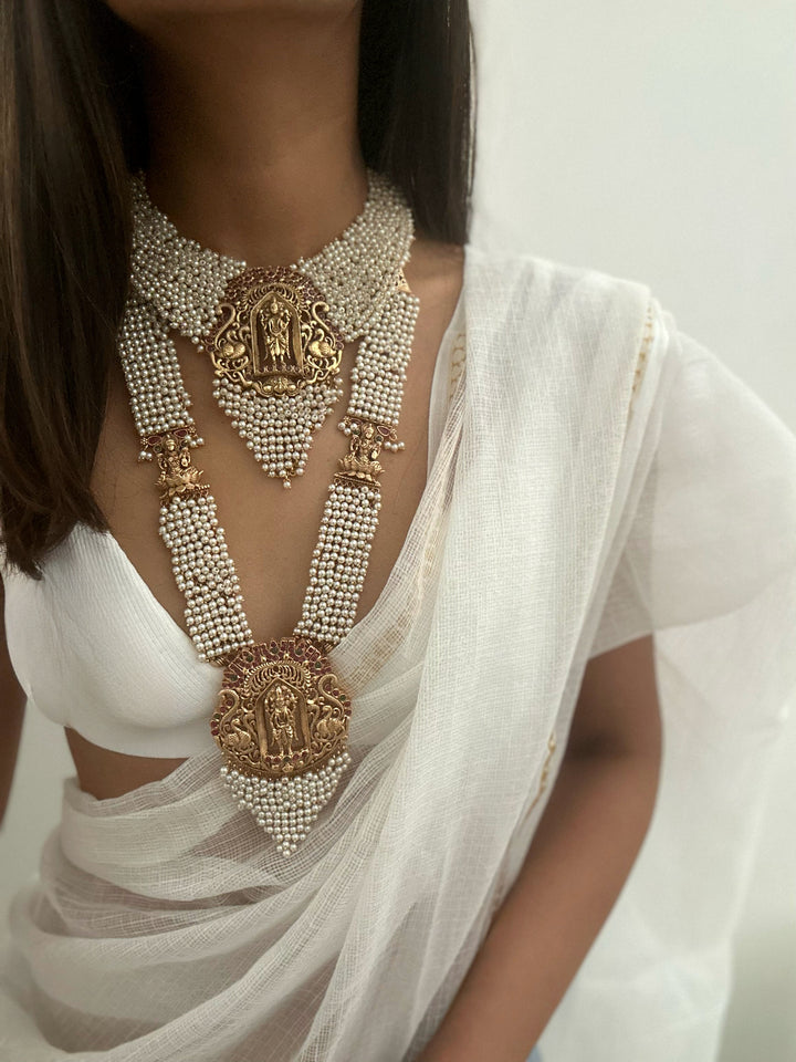 Devsena Temple Necklace