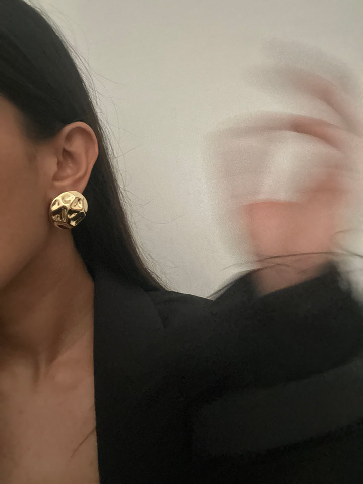 Coil Planet Earrings