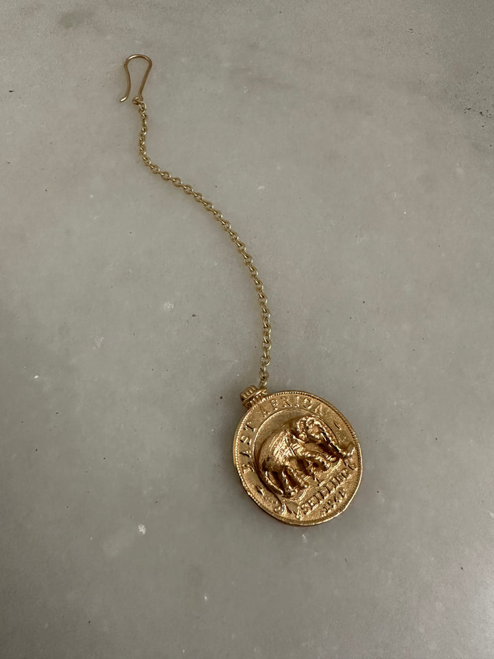 Majestic Elephant Maang Tikka