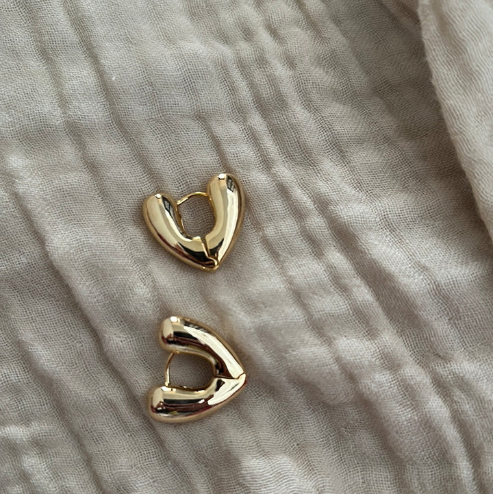 Gold Bone Earrings