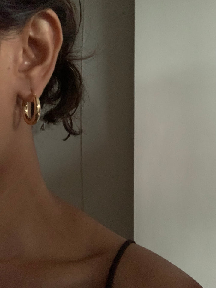 Classic Ash Hoop Earrings