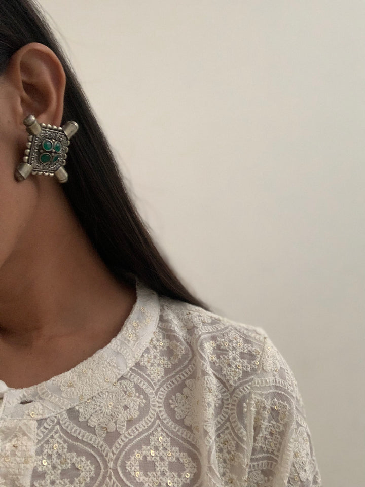 Vina Square Earrings