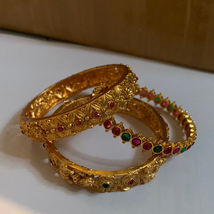 Temple Bangle (Set of 6)