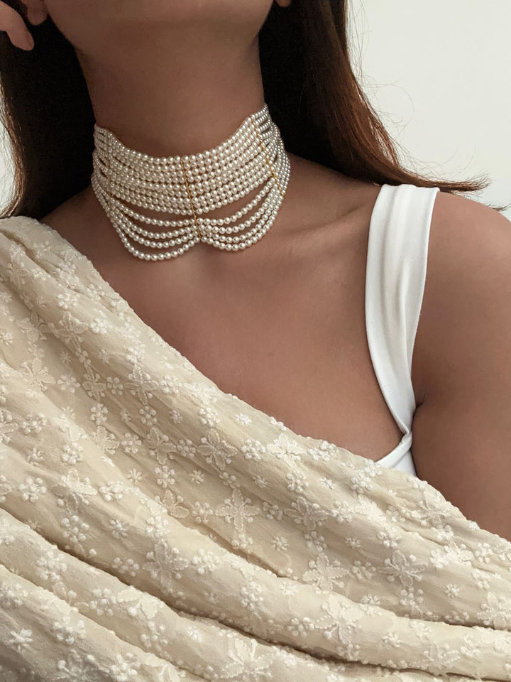 Pearl Drape necklace