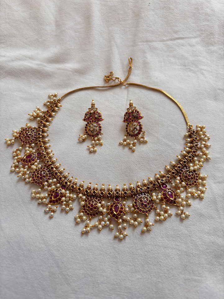 Padma ruby necklace