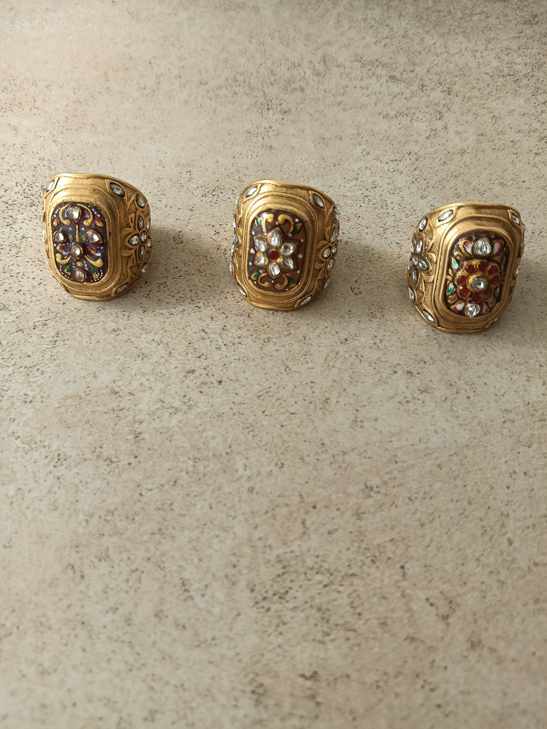 Sawai Meenakari Ring