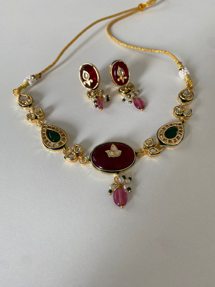 Pankh necklace set
