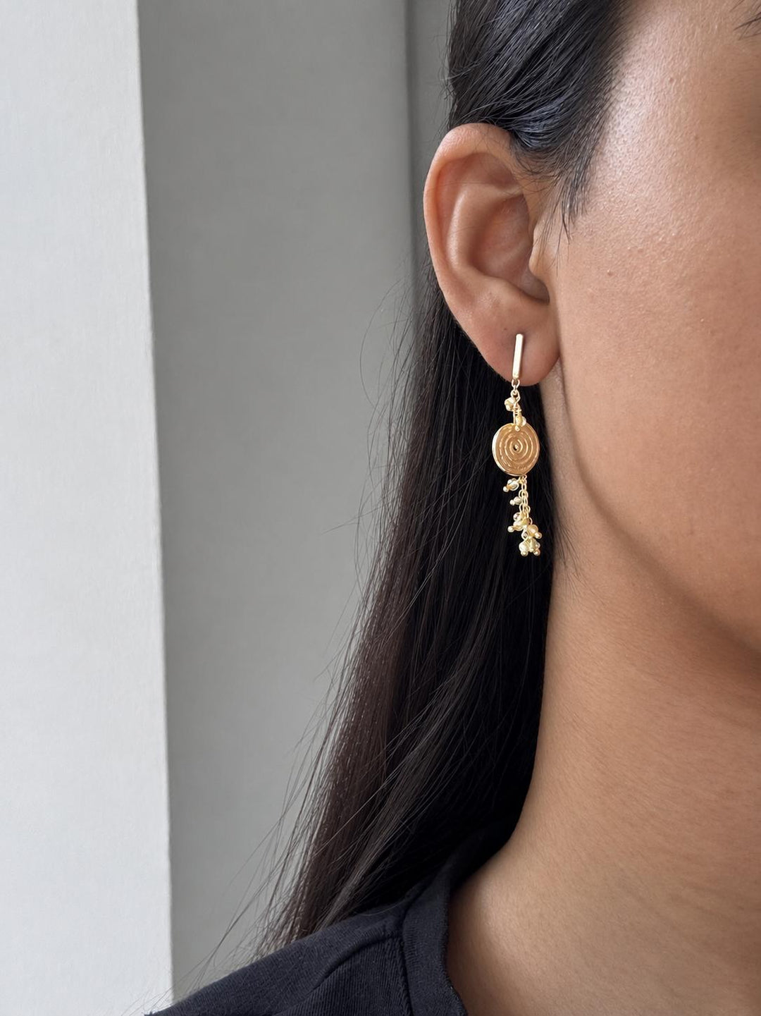 Winnie yellow earrings