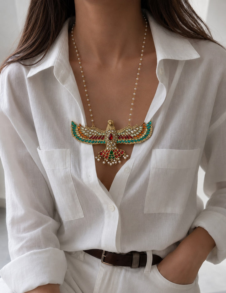 Barmer eagle necklace