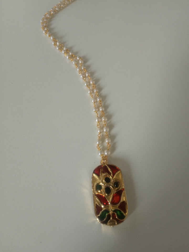 Pichai jadau antique necklace