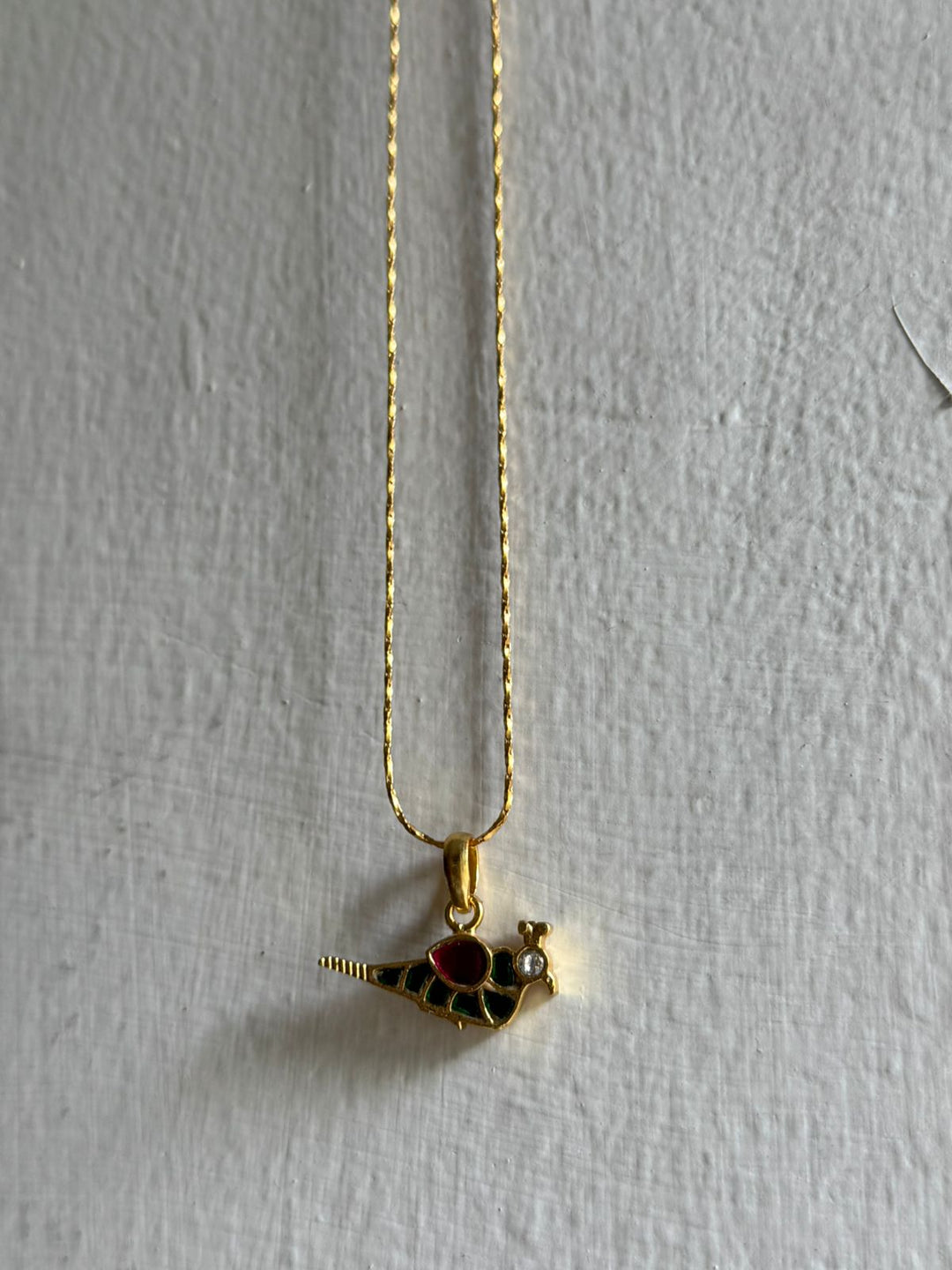 Parrot Charm Necklace