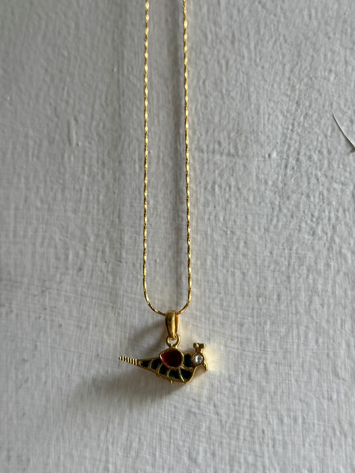 Parrot Charm Necklace